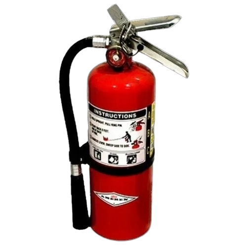 Portable Fire Extinguisher - Mild Steel, Ceiling Mounted, Red | Industrial Application, 5Kg Capacity, 50 Hertz