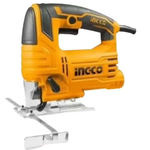 Ingco Js57028 Jig Saw - Stainless Steel 74mm Blade, Yellow, 570W, 3000 RPM, Finishing Woodworking Tool