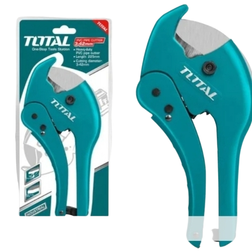 Total Tools Pvc Pipe Cutter - Stainless Steel 3-42mm Multicolor | One-Step Cutting Industrial Use