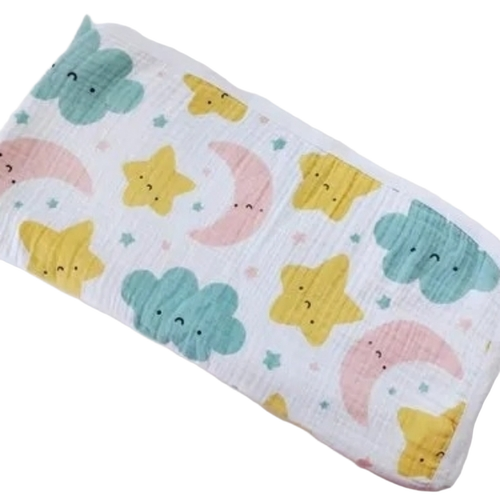 Organic Cotton Muslin Baby Blanket