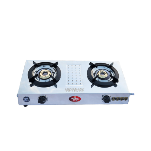 Mini Prime Model No. 6237 Double Burner Lpg Stove - Ignition Type: Manual