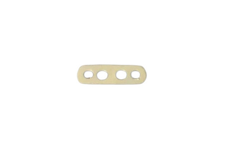 Endo Button Without Loops - Titanium Alloy Stainless Steel, Light Color | Cortical Fixation, Suture Holes, Corrosion Resistant, Lightweight Design