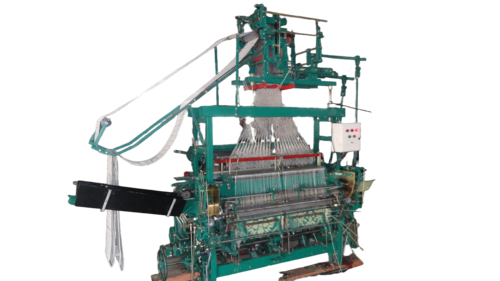 Pp Mat Weaving Machine - Color: Industrial Green