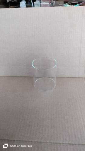 Borosilicate Glass Chimney Cover For Akhand Diya Or Pipe For Jyot - Application: Laboratory