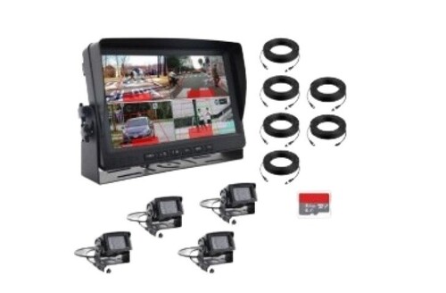Ai Camera And Bsd Monitor System For Heavy Equipment - Features: Long Life