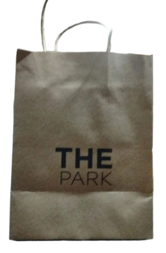 Brown Paper Bags - Kraft Paper, Rectangular, Brown | Biodegradable, Disposable, Moisture Proof, Rope Handle