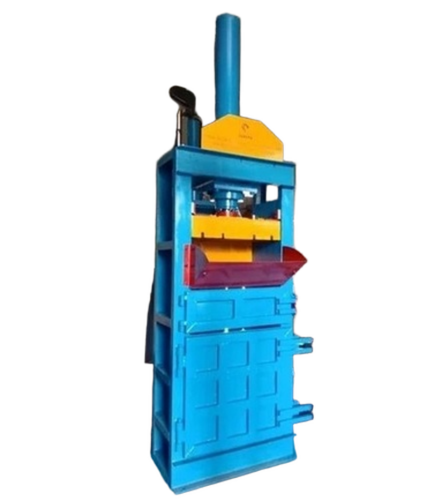 Hydraulic Baling Press - Color: Blue & Yellow