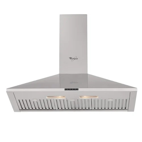 Whirlpool 60 Cm Wall Mounted Chimney Auto Clean Series Cg 601 Hac - Material: Stainless Steel