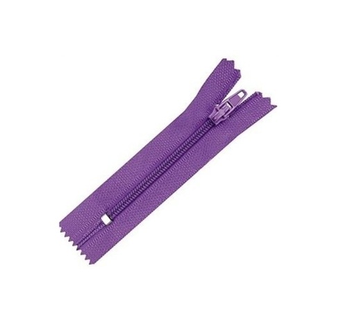 Purple Nylon Zippers