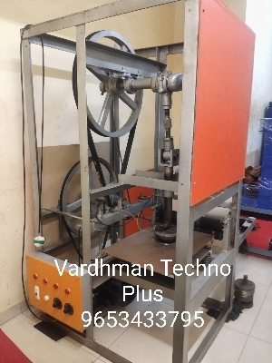 Fully Automatic Dona Making Machine - Silver Coated Paper, Pink, Mild Steel | 2 HP, PLC Control, 2000 Pcs/hr Capacity