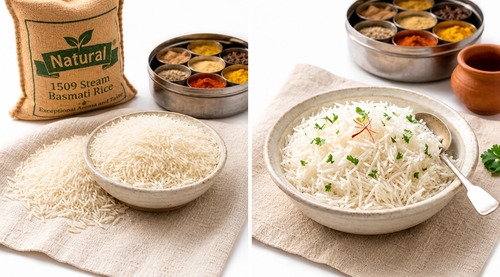 1509 Steam Basmati Rice