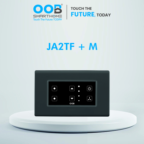 Nubee Home Automation Modular Touch Switch Jade Series JA2TF
