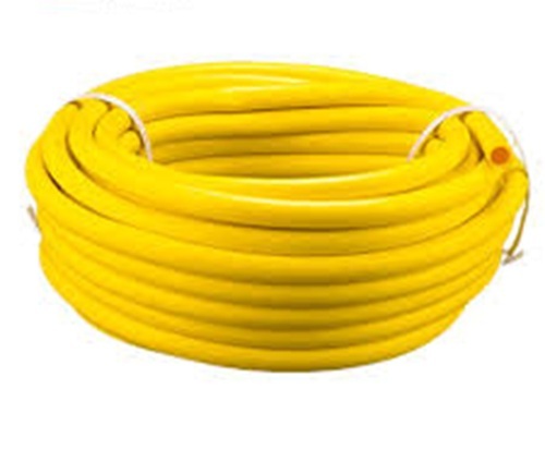Pvc Braided Hose Pipe - Color: Yellow