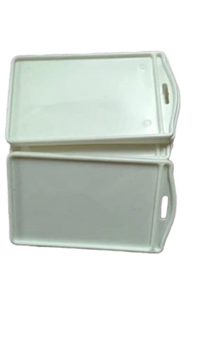 White Id Card Holder