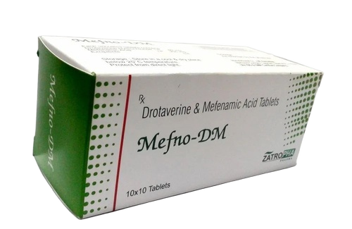 Drotaverine Mefenamic Acid Tablet - Age Group: Adult