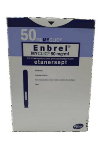 Enbrel Myclic 50Mg/Ml - Formulations Form: Liquid