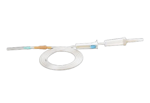 Silicone Iv Infusion Set - Silicone White 10 Drops/ml | Durable Single Use Sterilized
