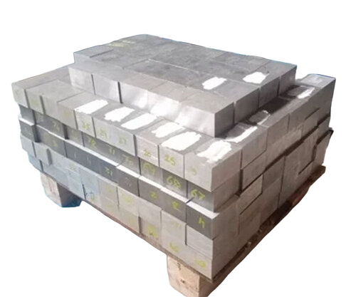 Stacked Rectangular Metal Blocks - Color: .