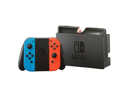 Nintendo Switch Neon Red And Neon Blue Joy Con - Age Group: 14