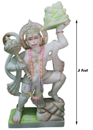 Marble Hanuman Statue