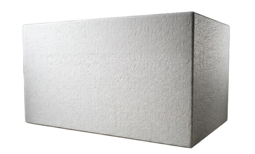 Thermocol Block - Color: White