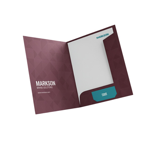 Personalized File Folders With Two Flap - Application: Office