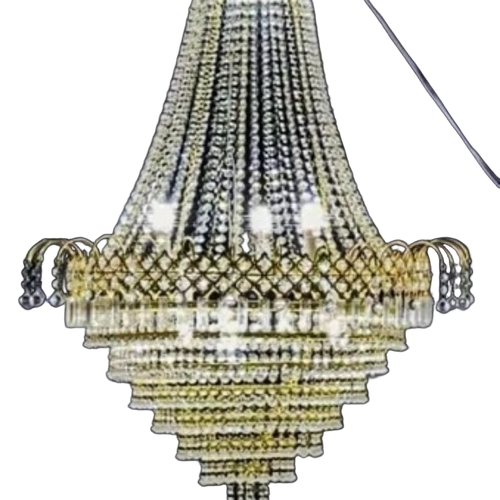 Glass Smple Light Bulb Hanging Chandelier 