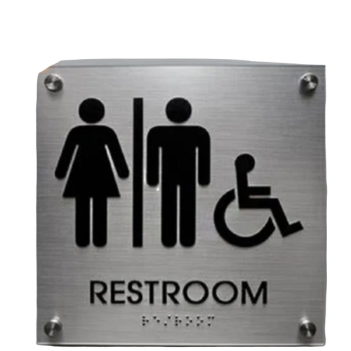 Wall Mounted Braille Signage