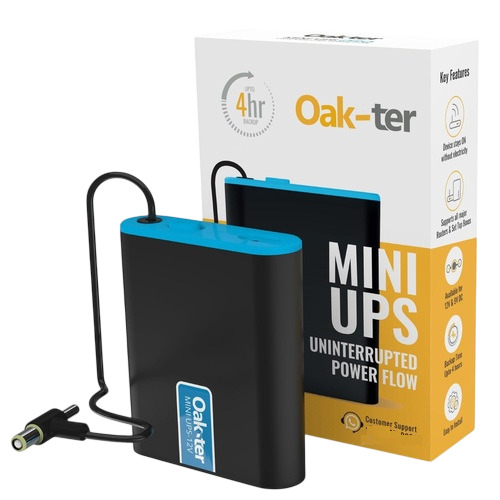 Oakter Mini Ups - Back-up Time: 4 Hours
