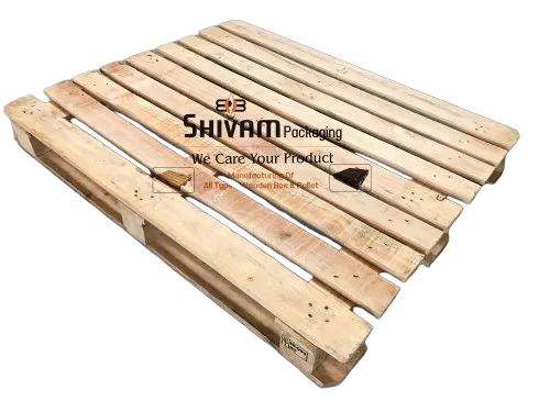 Used Wooden Pallet - Style: Double Faced