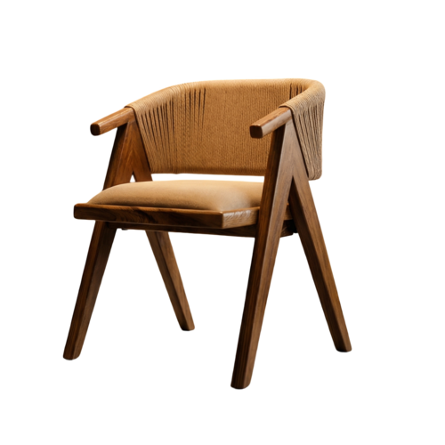Elara Premium Wooden Lounge Chair