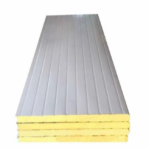 Puf Insulated Roof Panel - Color: Blue