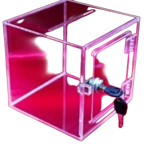 Acrylic Donation Drop Boxes