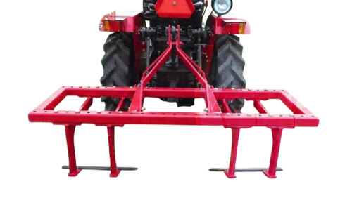 Tractor Blade Cultivator - Color: Red