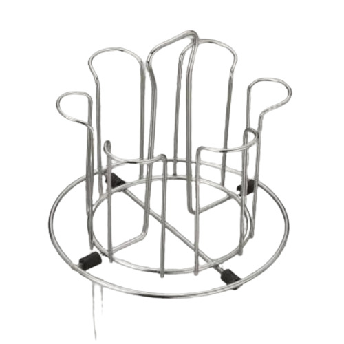 Steel Round Wire Glass Stand