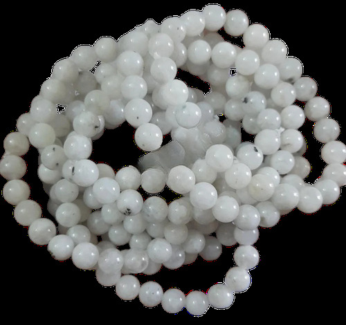 Rainbow Moonstone Bracelet - Feature: Iridescent Glow