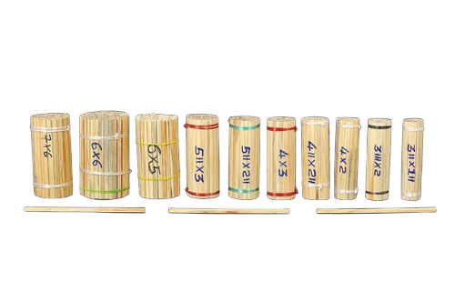 V6 Submersible Pump Wooden Stick - Color: Brown