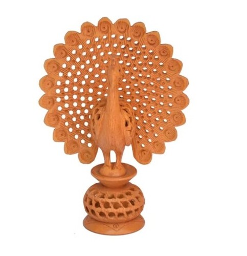 लकड़ी का मोर