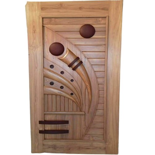 Interior 3d Design Wooden Carved Door