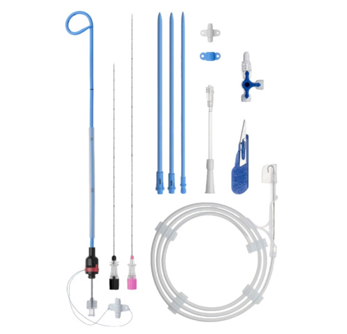 Percutaneous Pigtail Nephrostomy Catheter Set - Application: Hospital
