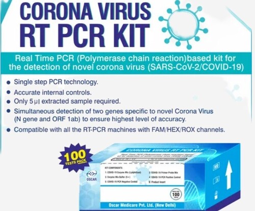 Oscar Covid 19 Rt Pcr Test Kit