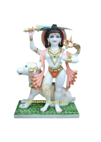 Marble Bheru Statue