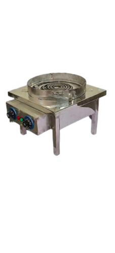 Vinayak Machines Stainless Steel 15 X 15 Inch Hot Plate With 4000 Watt Coil - Application: Restaurants And Cafes