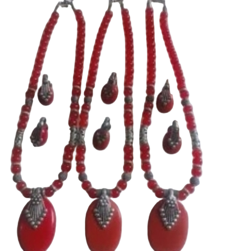Necklace And Earring Sets By N.t. Gems