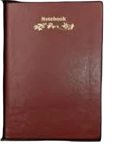 Genuine Leather Diary - Color: Brown