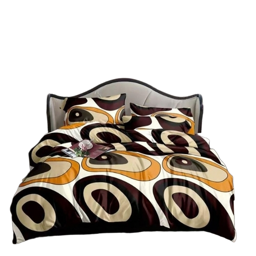 1 Bedsheet With 2 Pillow Cases Set