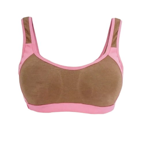 Cotton Non Padded Full Coverage Sports Bra