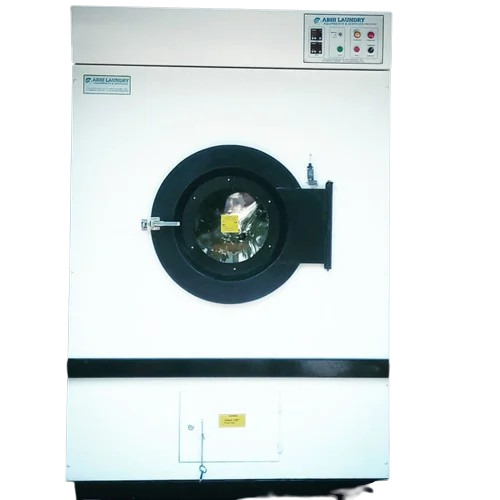 Mild Steel 30Kg Laundry Tumble Dryer - Color: White