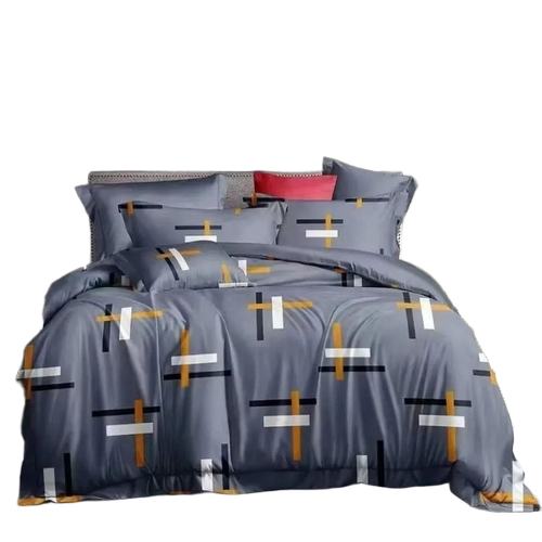 King Size Bedsheet 2 Pillow Cover - Cotton, Multicolor | Comfortable, Good Quality