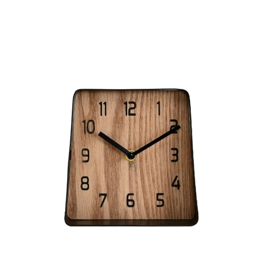 Wooden Table Clock By Golden Enterprises